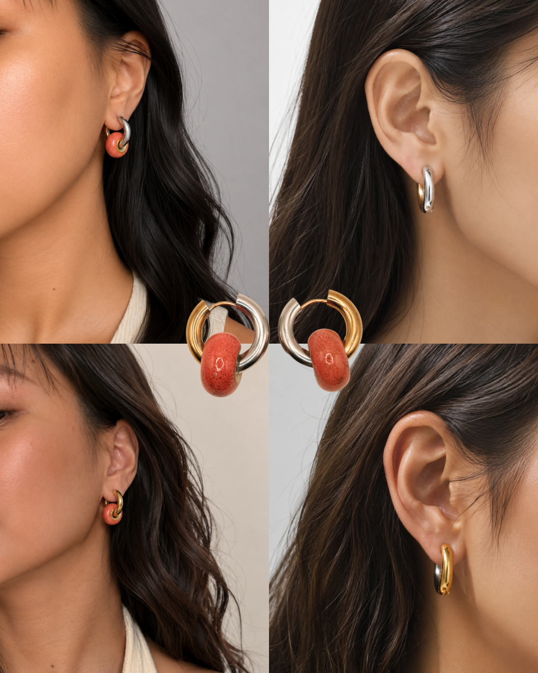 Froot Loops Hoop Earrings (Antique)