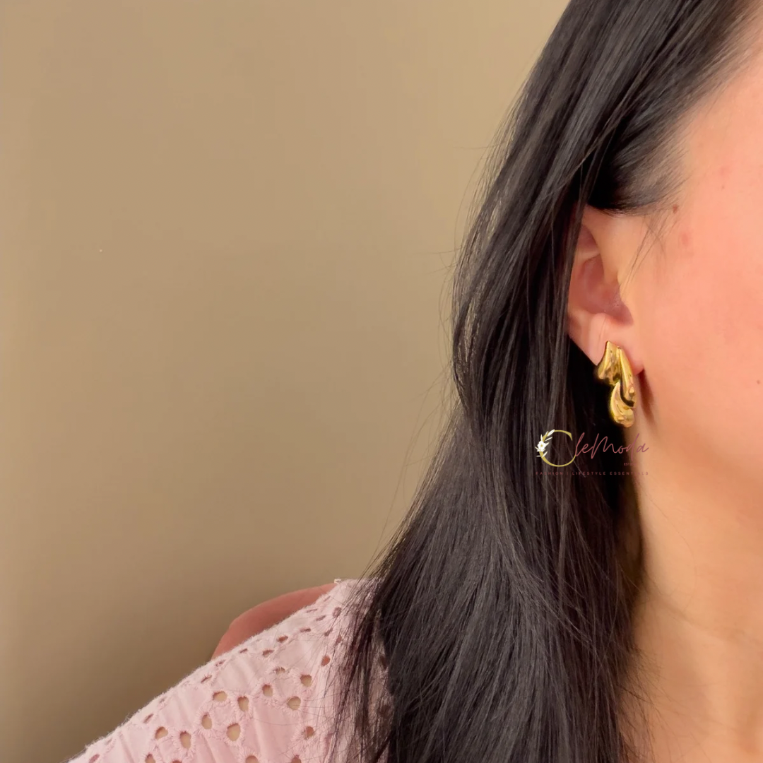 Anya Waterdrop Chunky Earrings