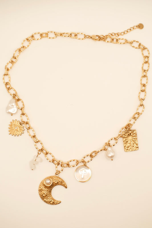 Trinity Charm Necklace