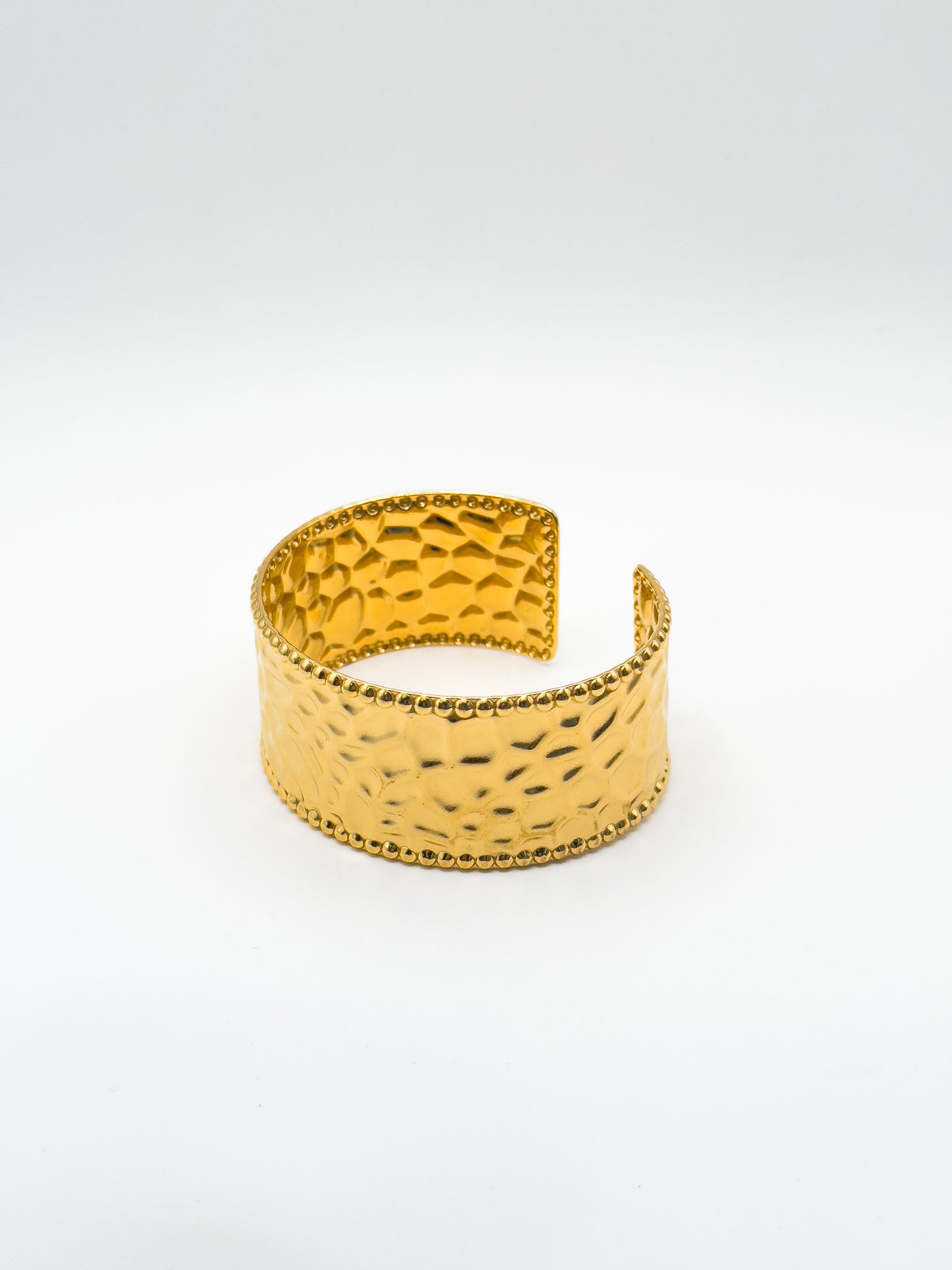 Avara Athena Gold Cuff Bangle