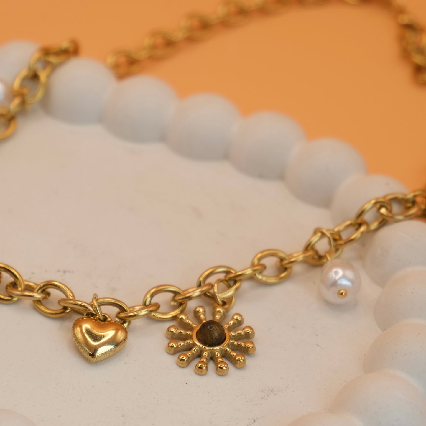 Amora Fuego Charm Necklace