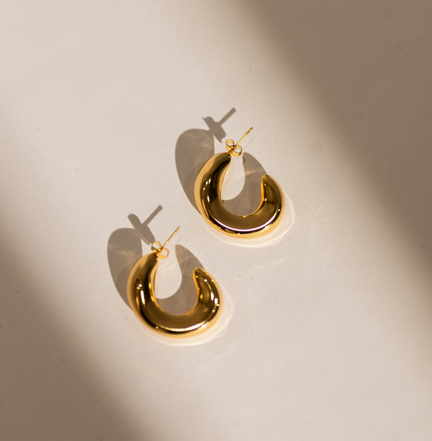 Anya Chunky C Hoop Earrings