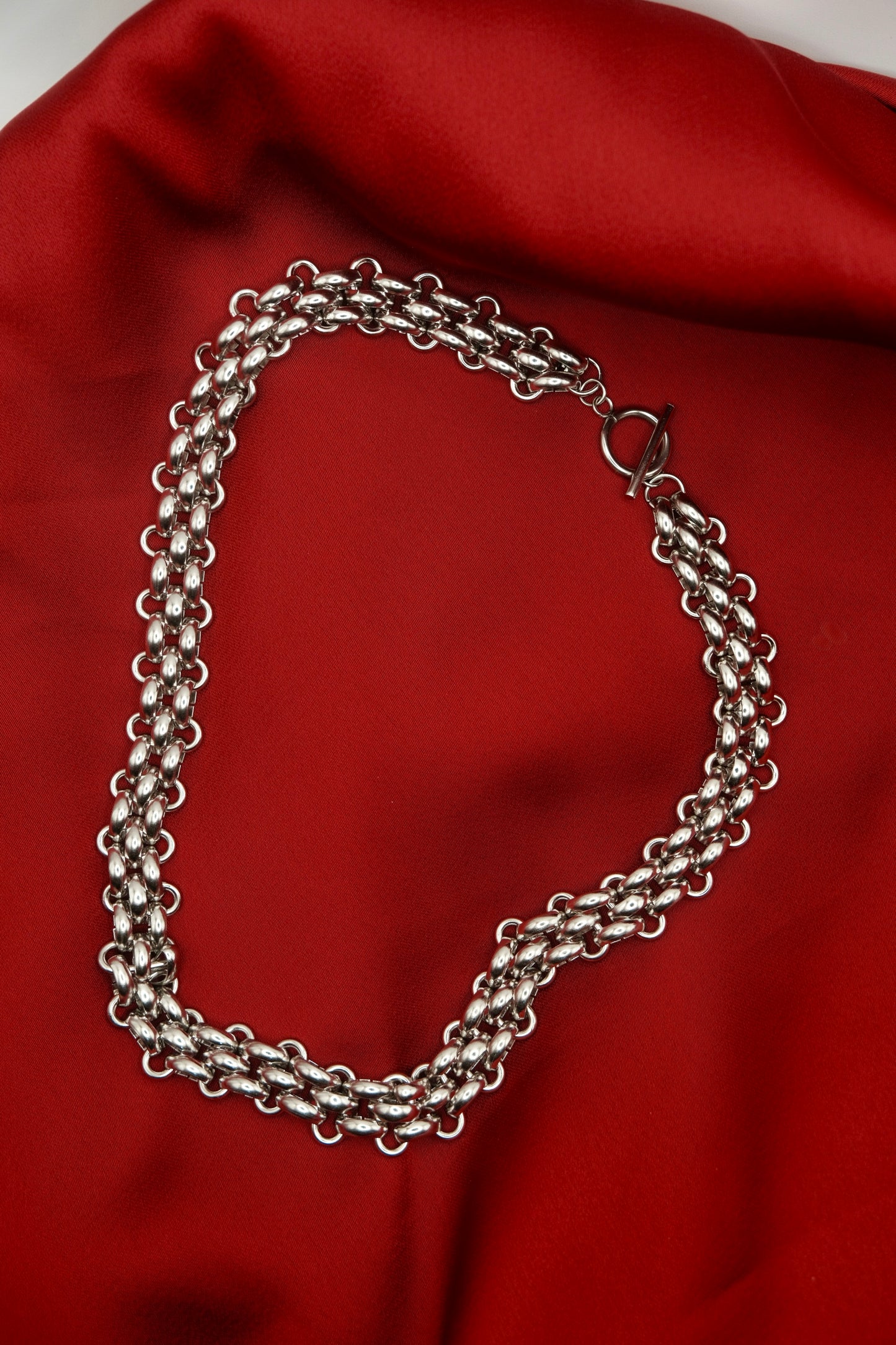 Cuban Link Silver Necklace
