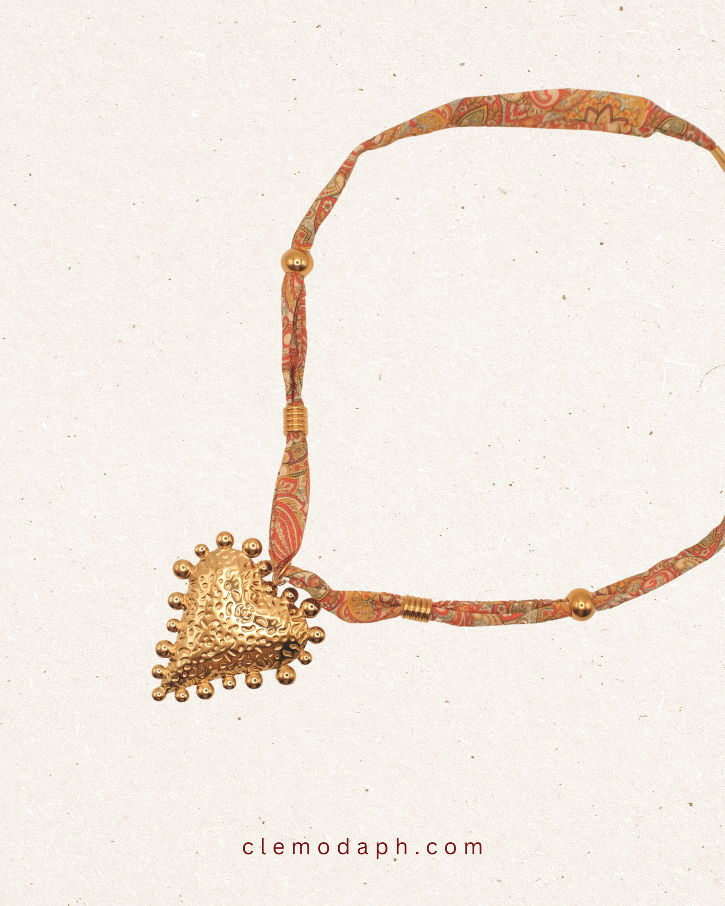 Velvet Heart Necklace