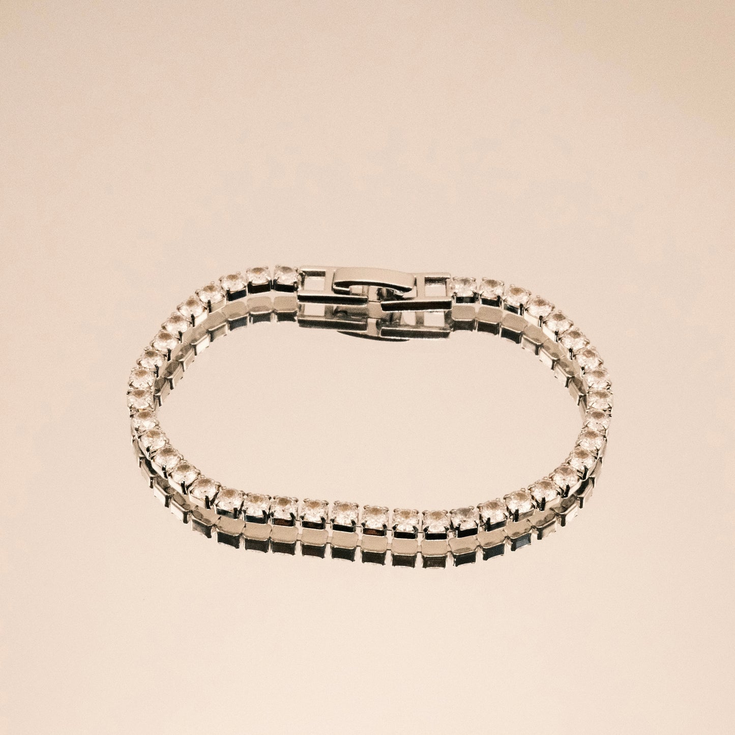 Felicity Tennis Bracelet Silver