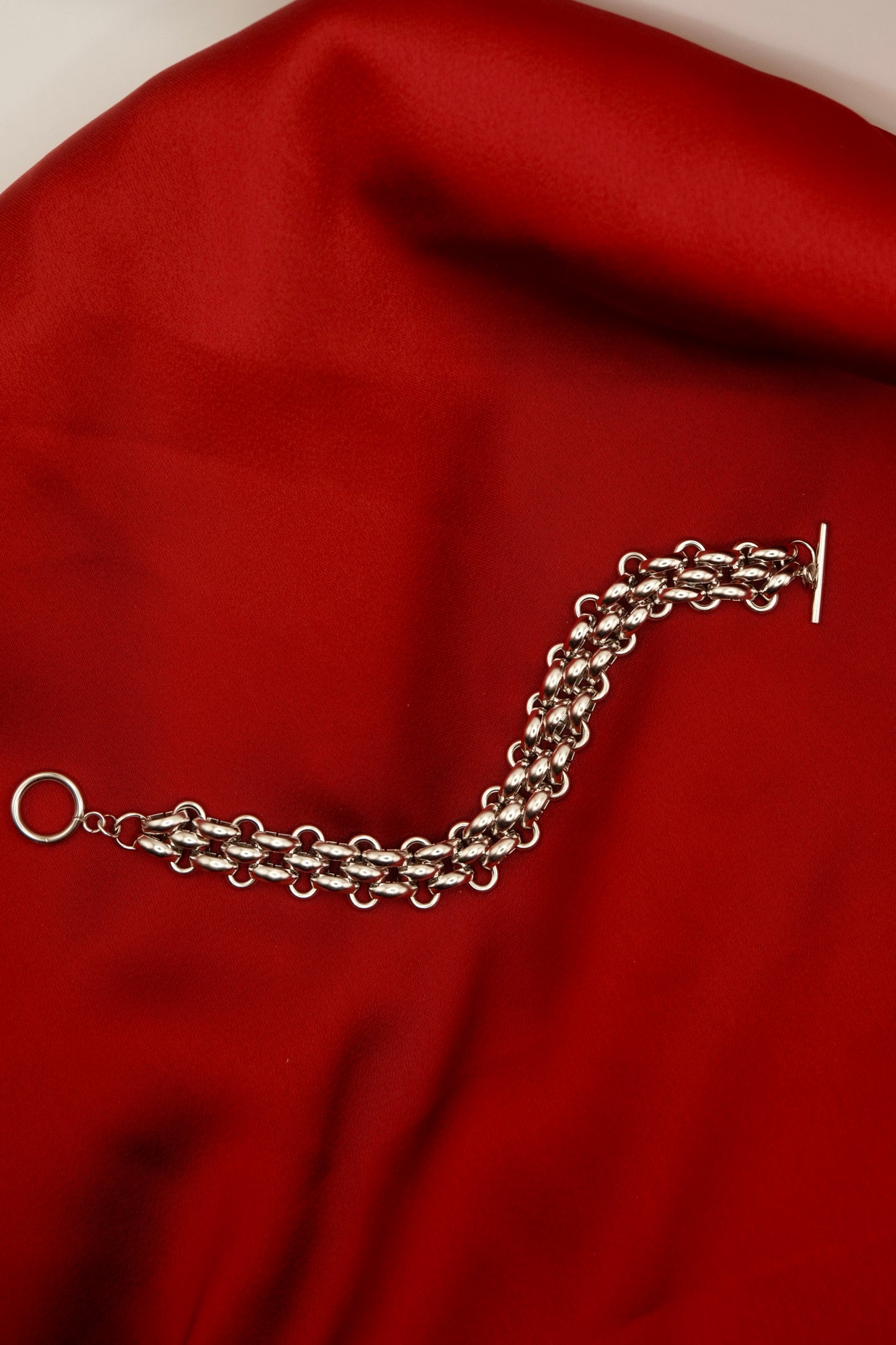 Cuban Link Silver Bracelet