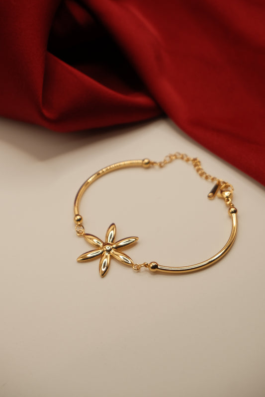 Dahlia Gold Bracelet