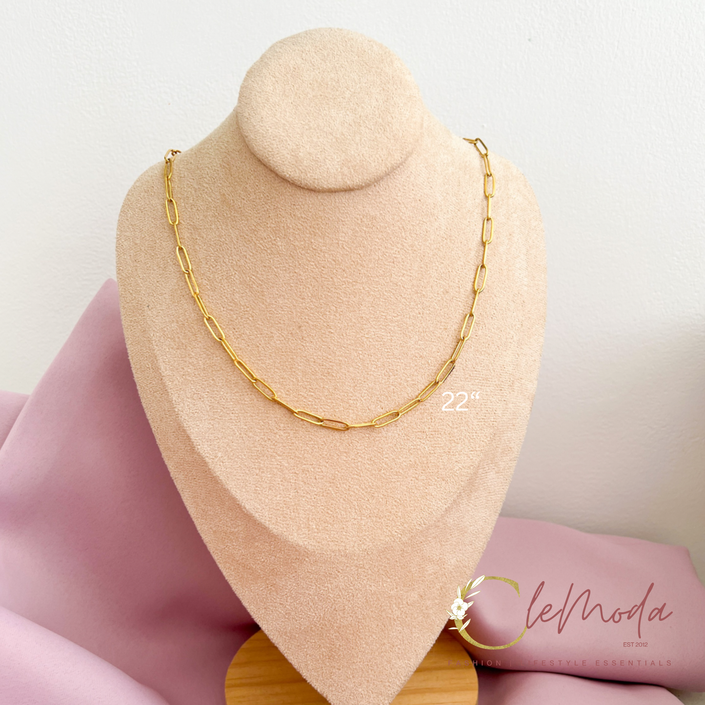 Aura Paperclip Necklace