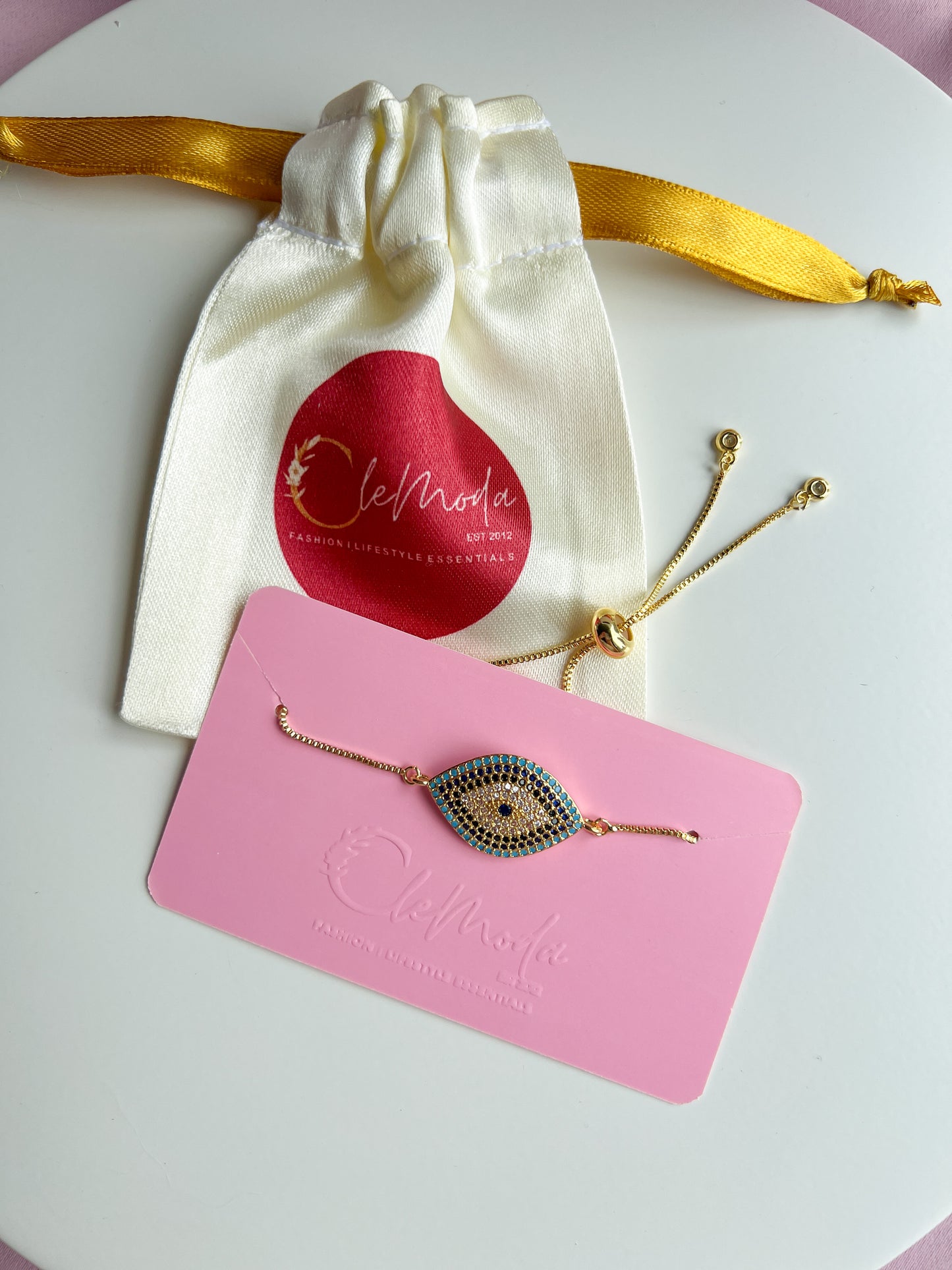 Charm Blue Evil Eye Bracelet