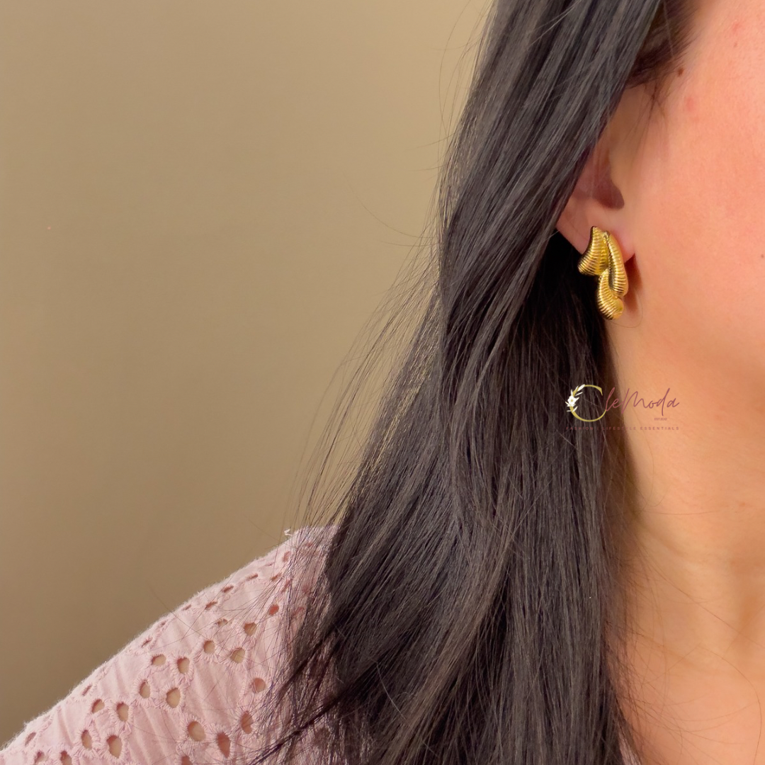 Anya Waterdrop Chunky Earrings