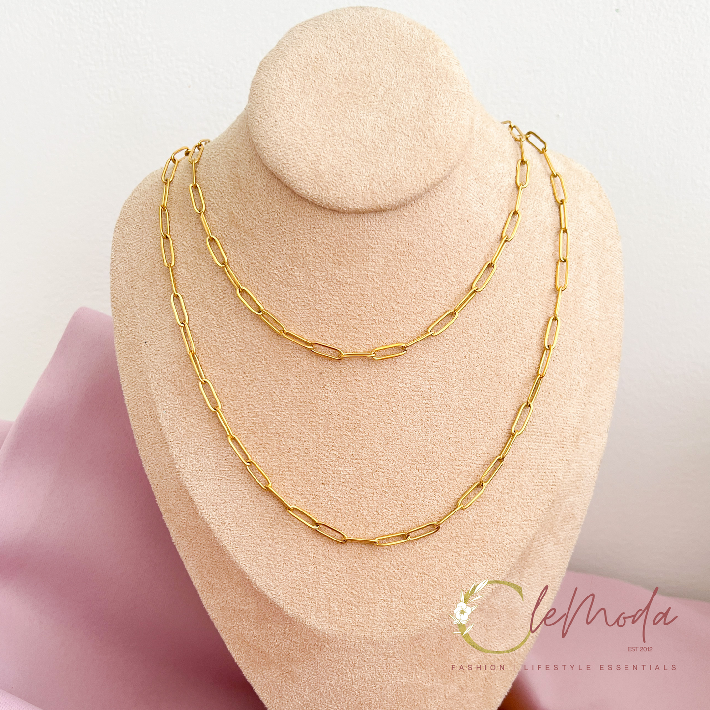 Aura Paperclip Necklace
