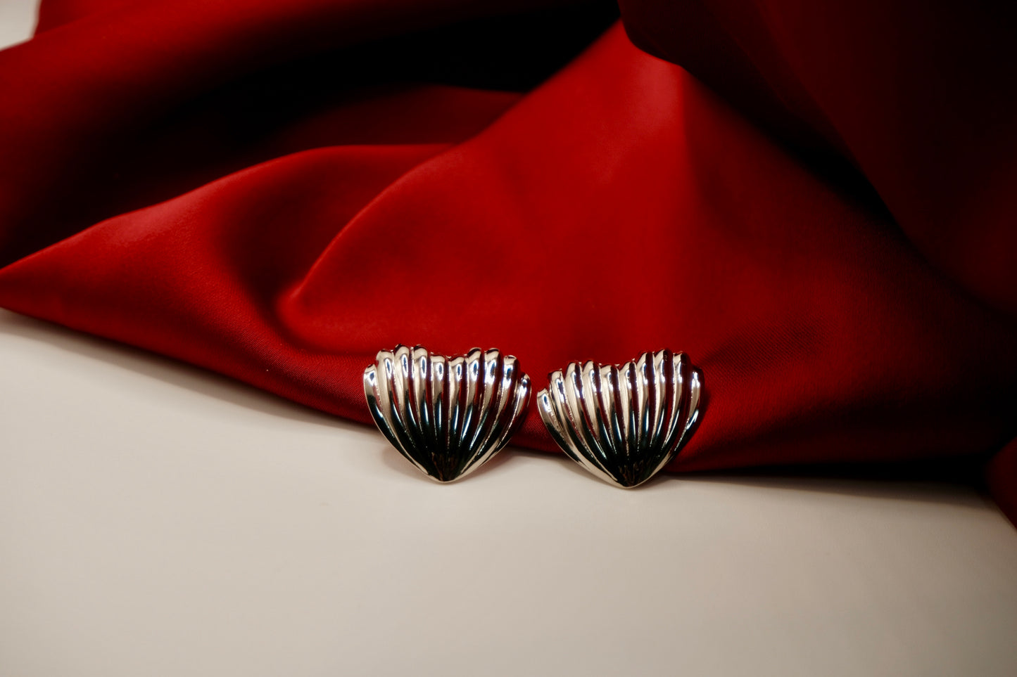 Anya Seashell Silver Earrings