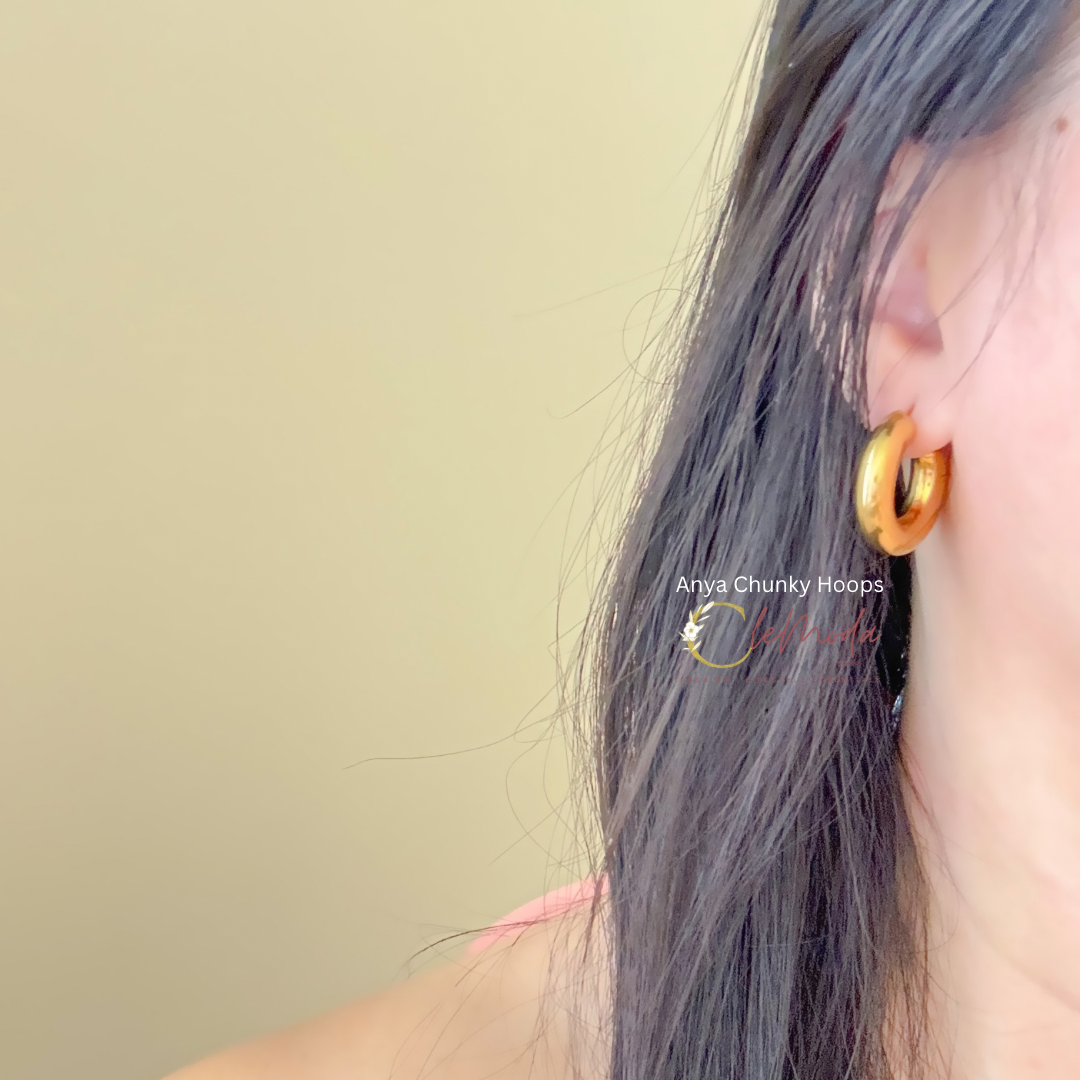 Anya Chunky Plain Regular Hoops