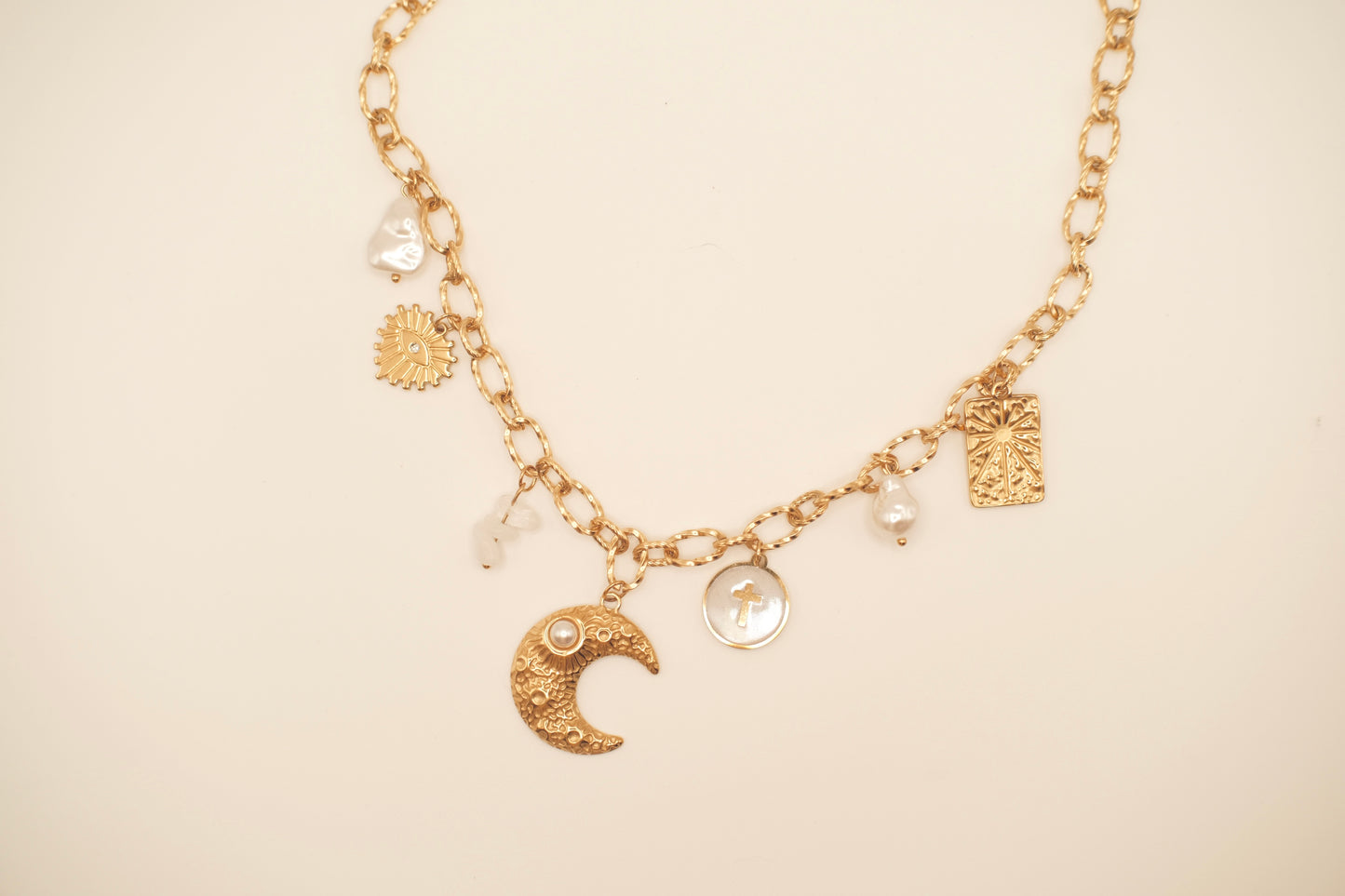 Trinity Charm Necklace