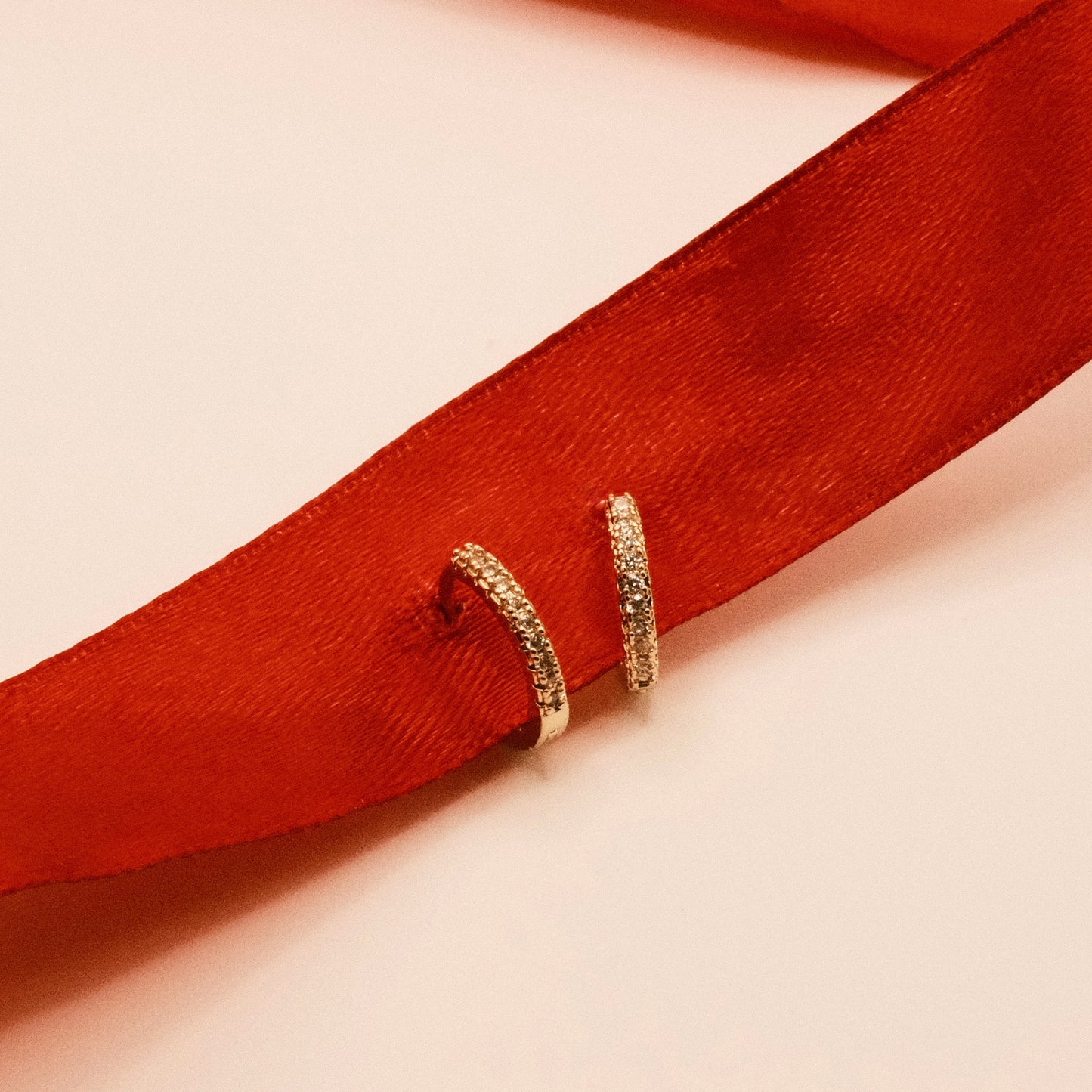 Alicia HOOPS Mini Huggies Zircon Earrings