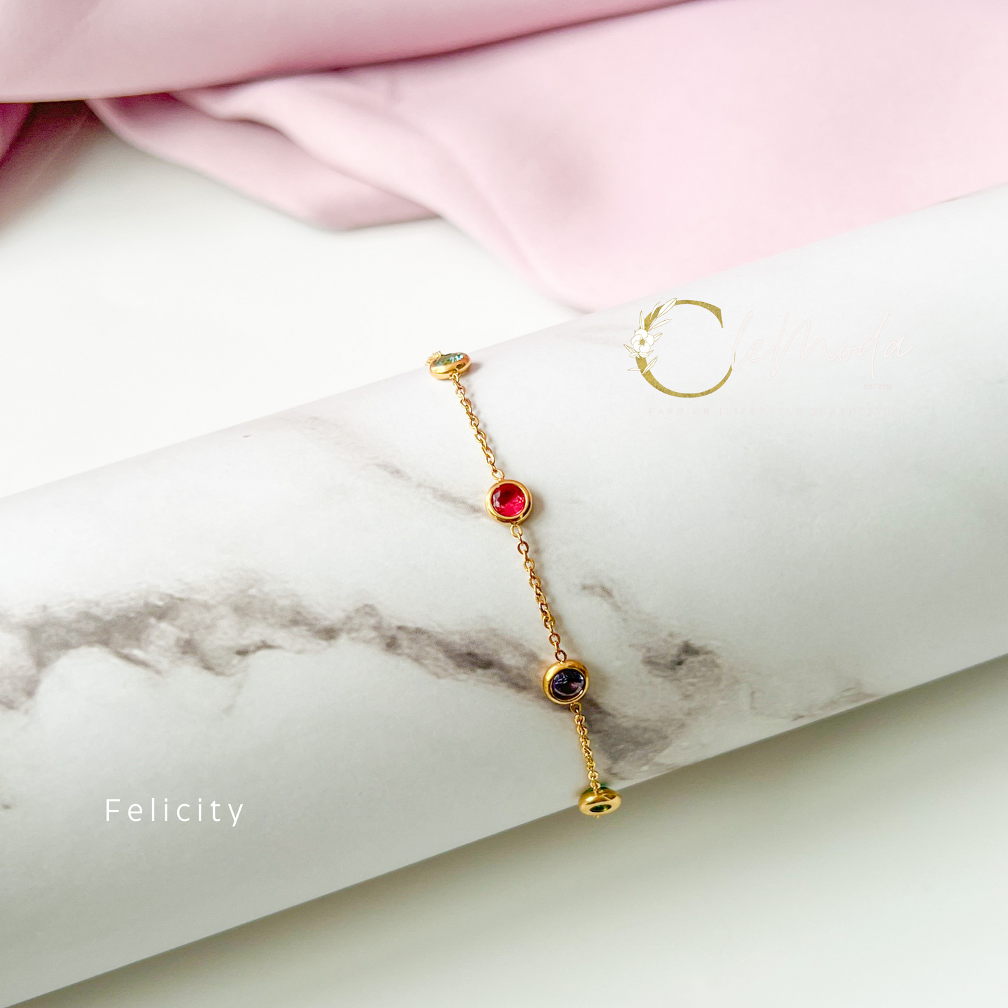 Felicity Infinity Stones Bracelet
