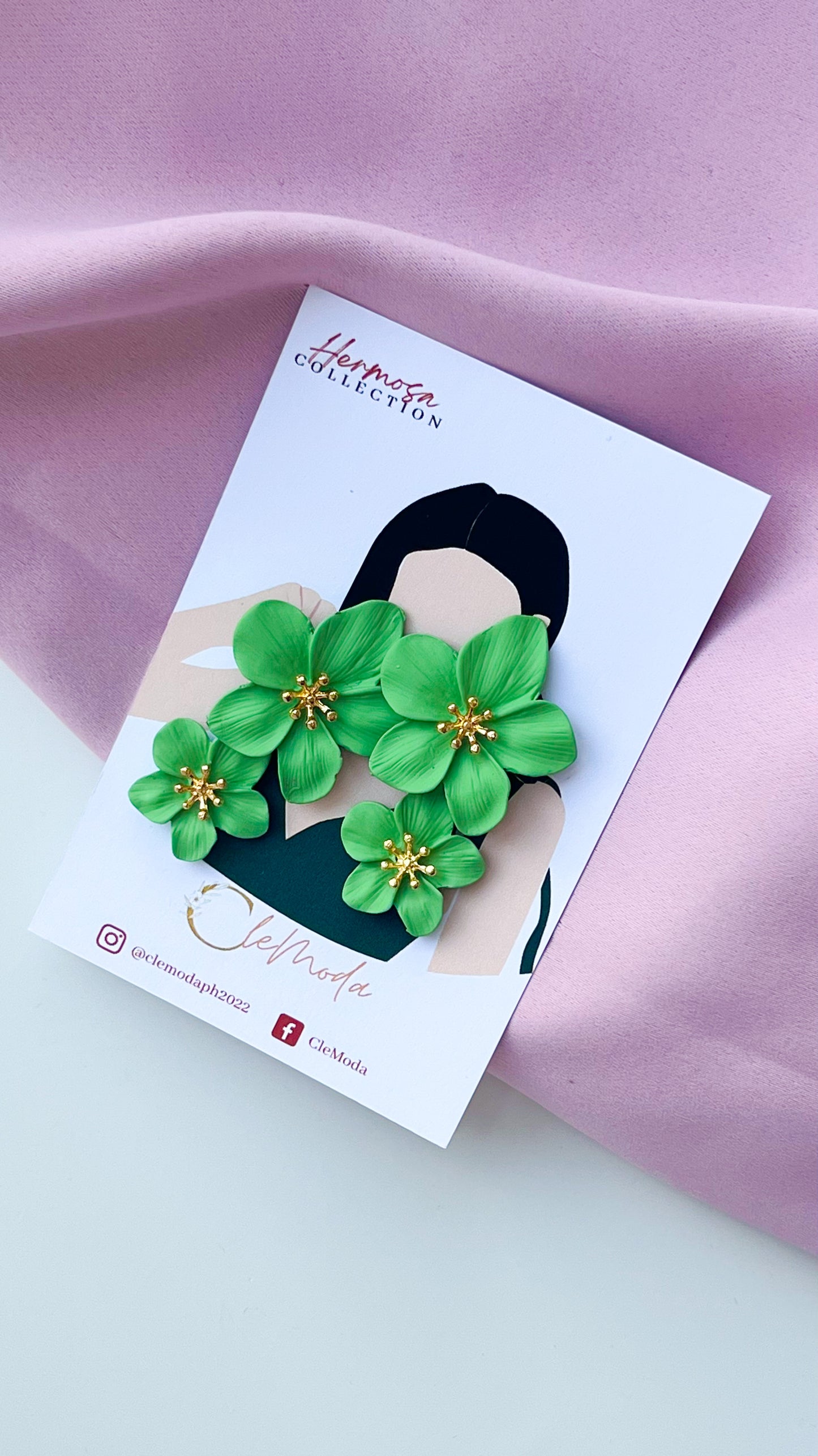 Hermosa Flower Drop Earrings