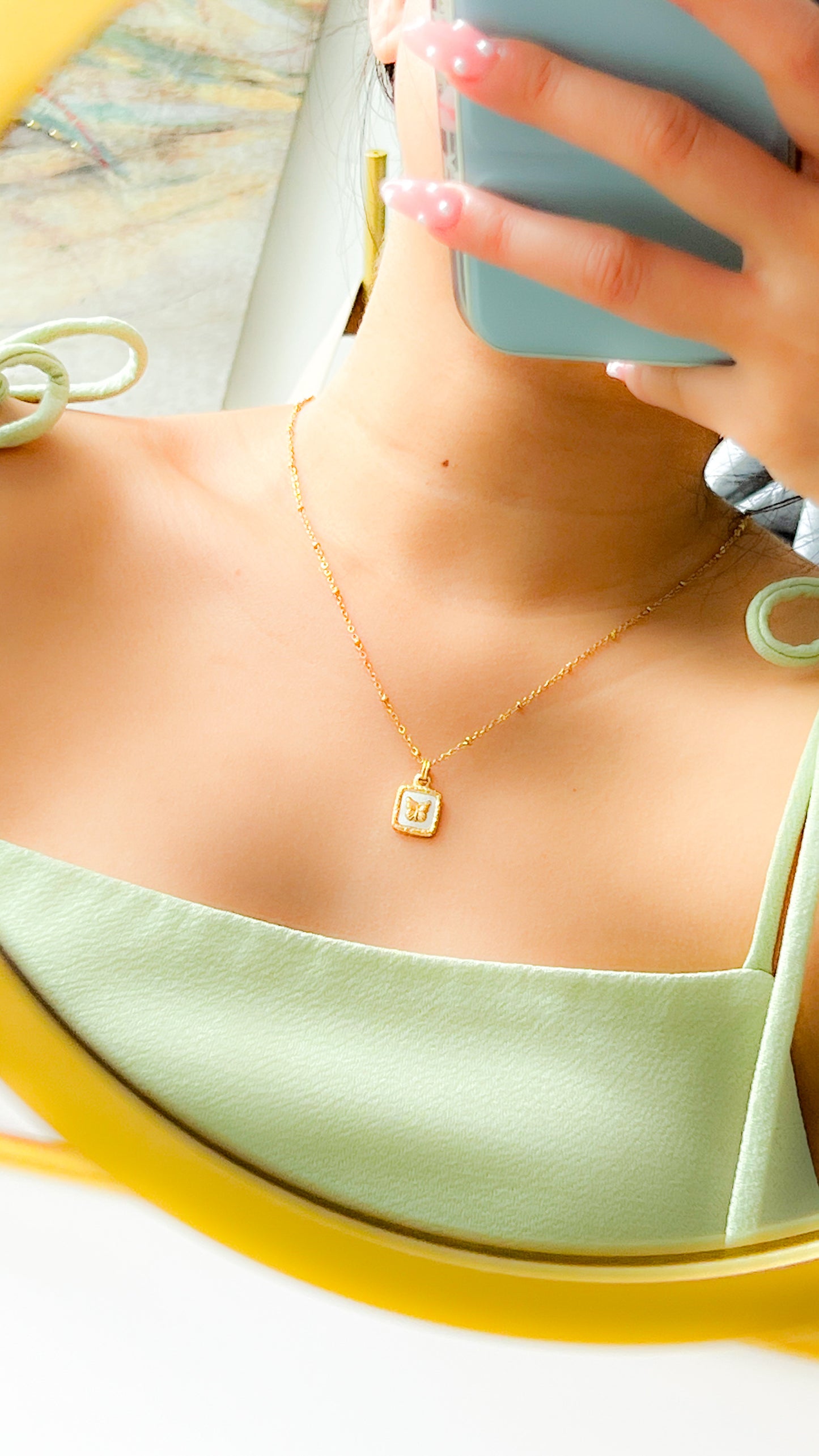 Amora Butterfly Necklace