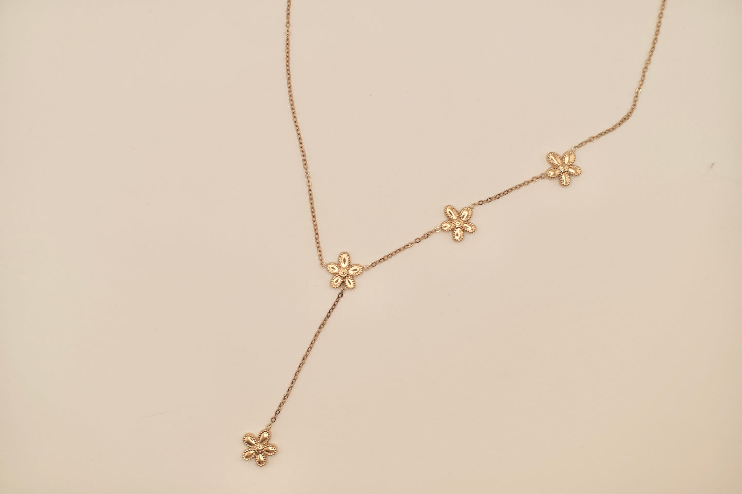 Periwinkle Y Necklace
