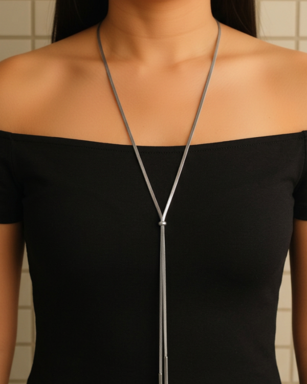 Lina Solis Silver Necklace