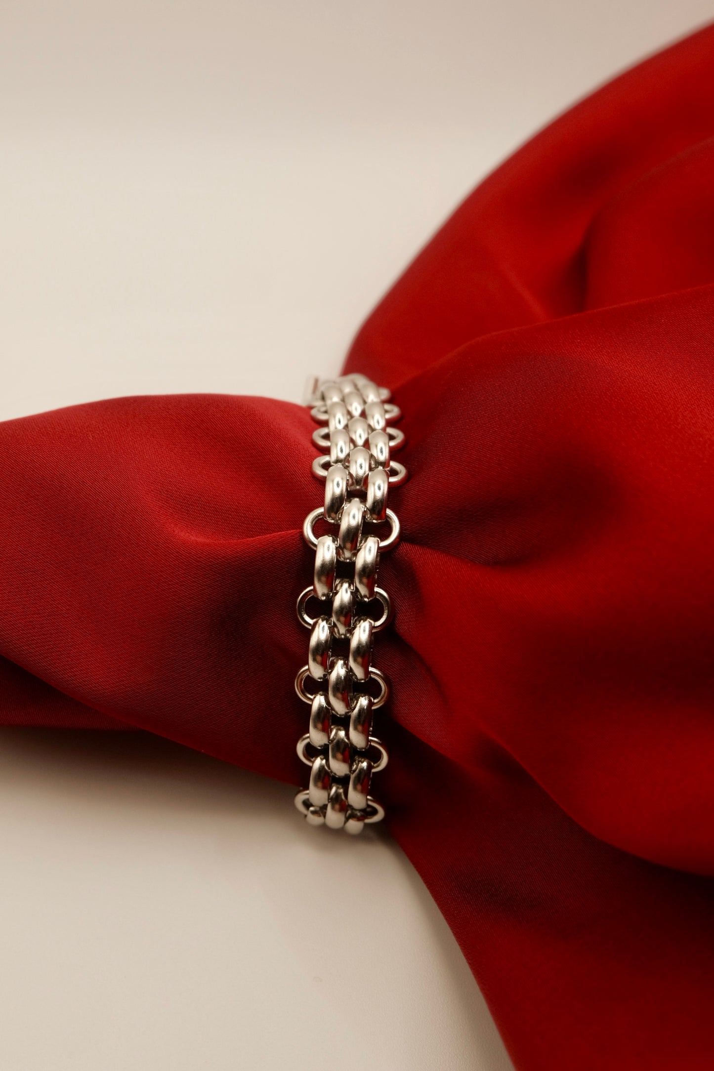 Cuban Link Silver Bracelet