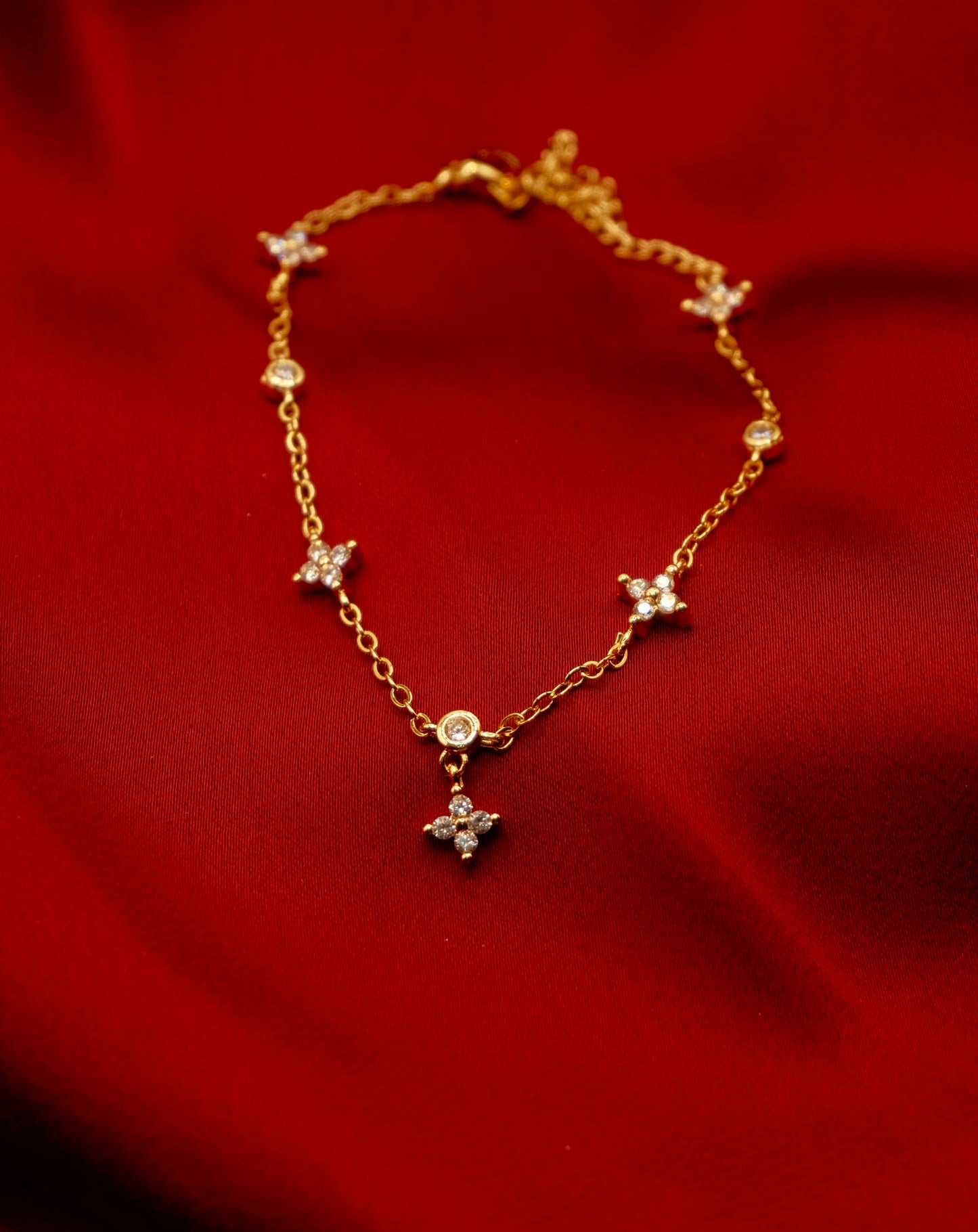Clover Crystal Bracelet