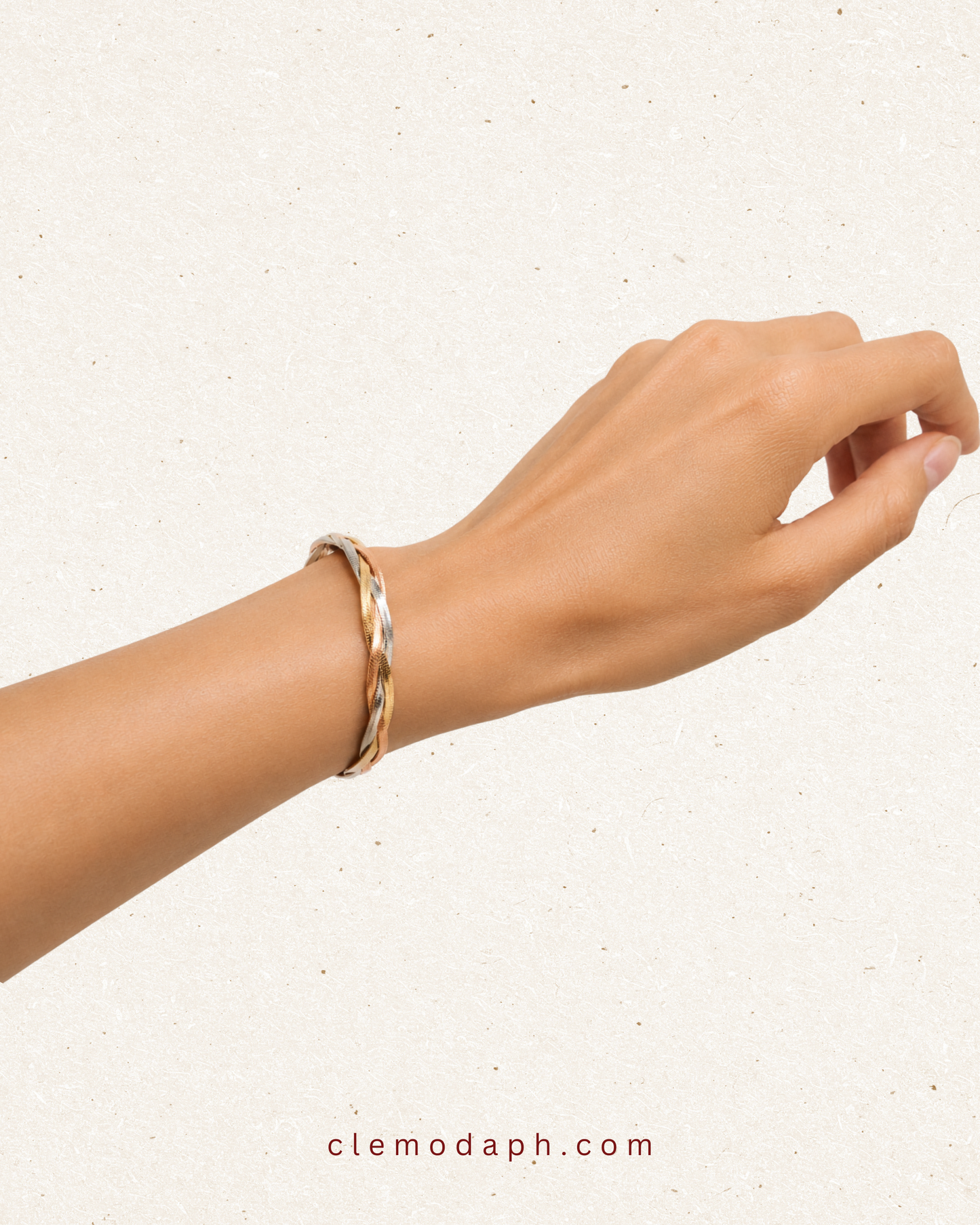 Felicity Tricolor Snake Braided Bracelet