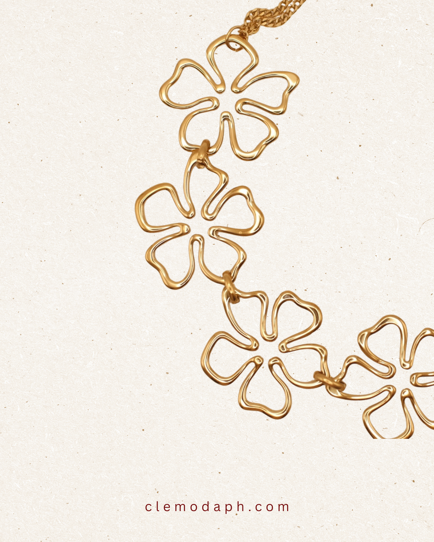 Fleur Charm Necklace