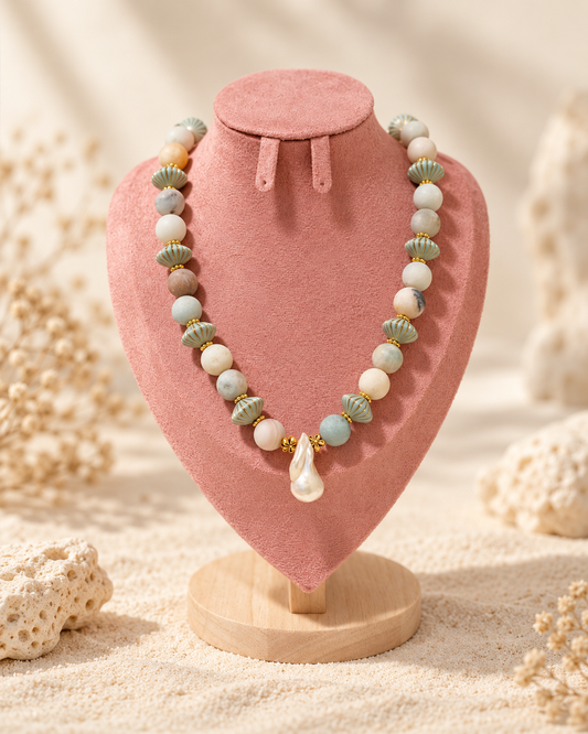Brisa Necklace (Amazonite)