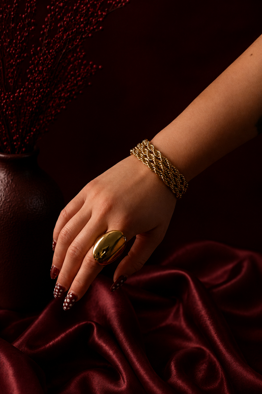 Luna Dome Ring