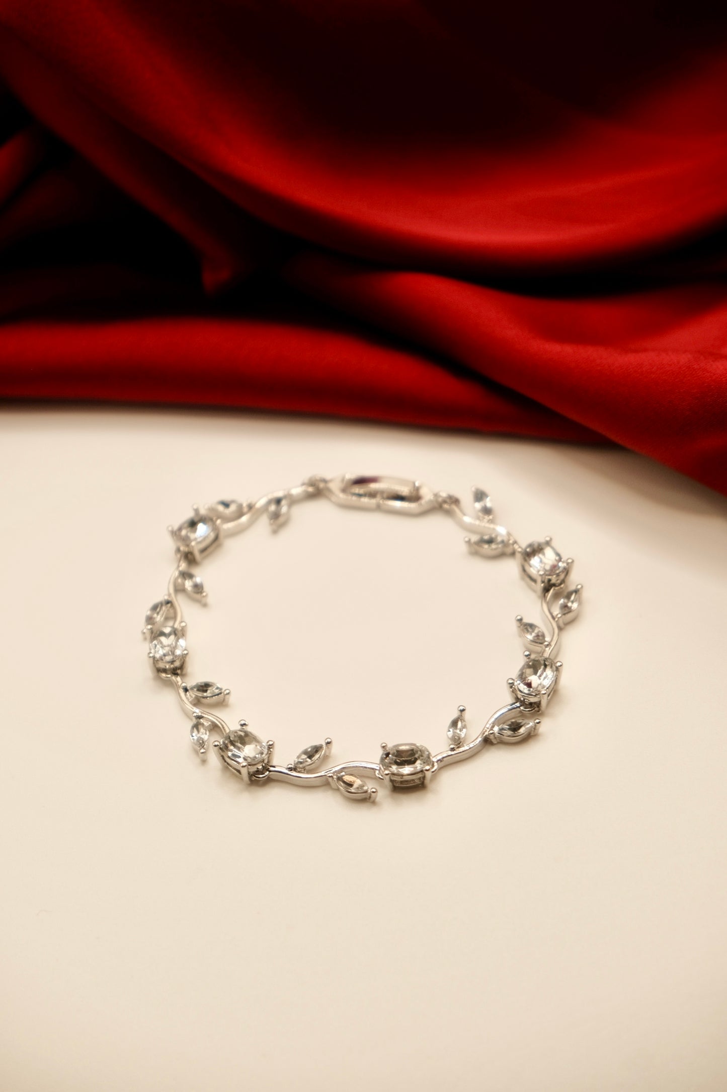 Crystal Fleur Bracelet