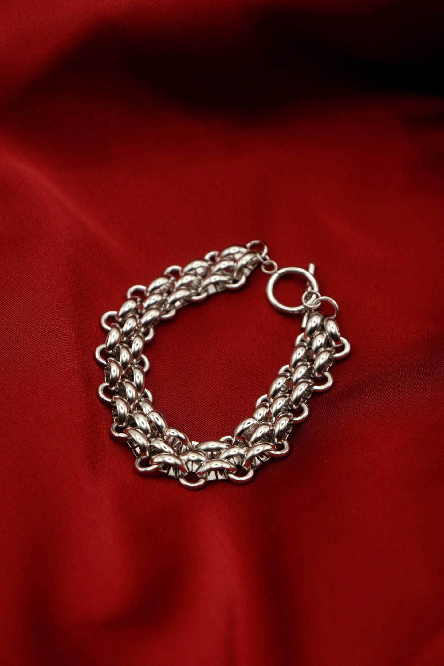 Cuban Link Silver Bracelet