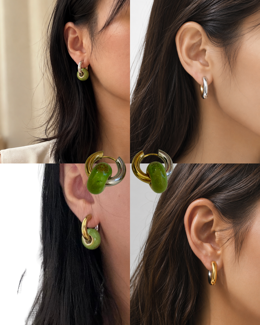 Froot Loops Hoop Earrings (Antique)