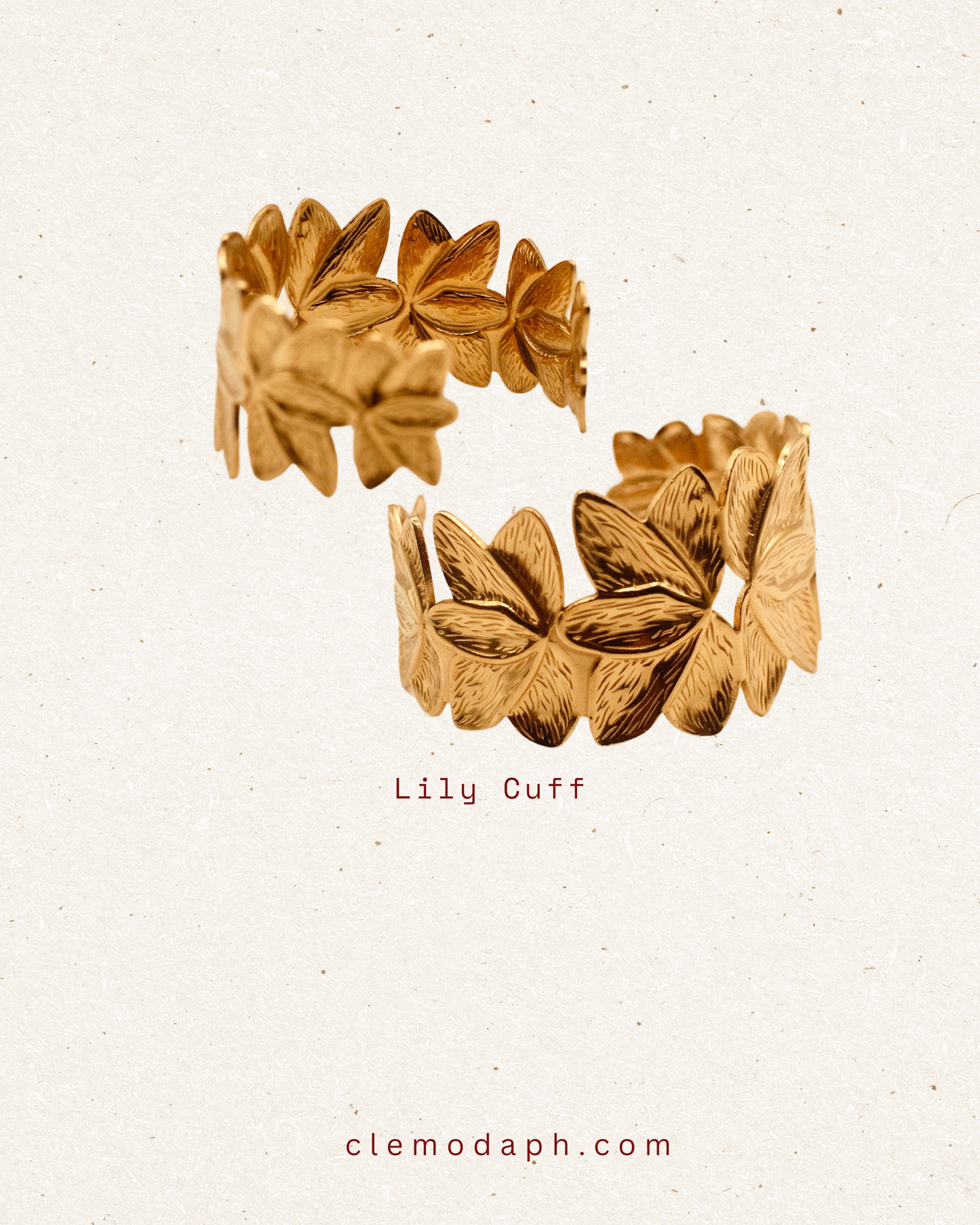 Lily Cuff Premium Bangle