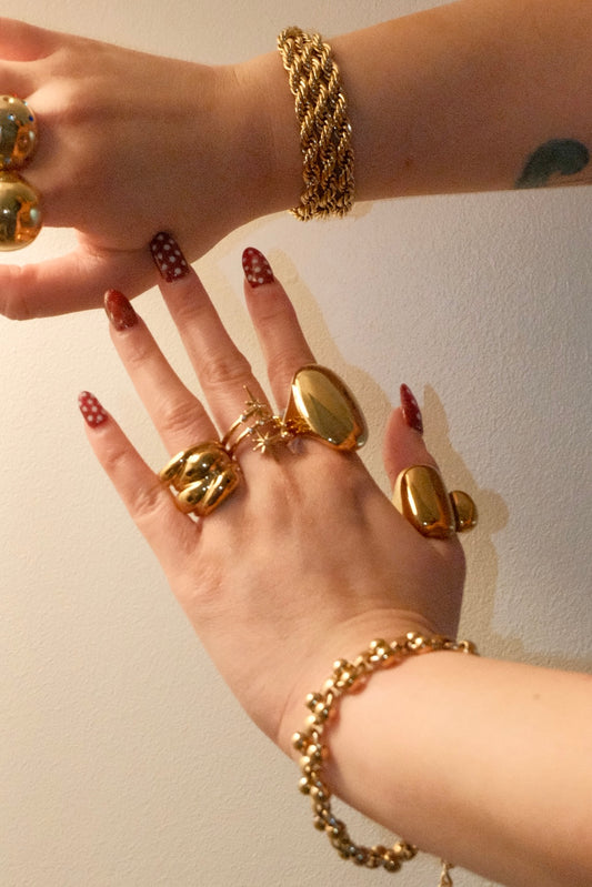 Nyla Teardrop Ring