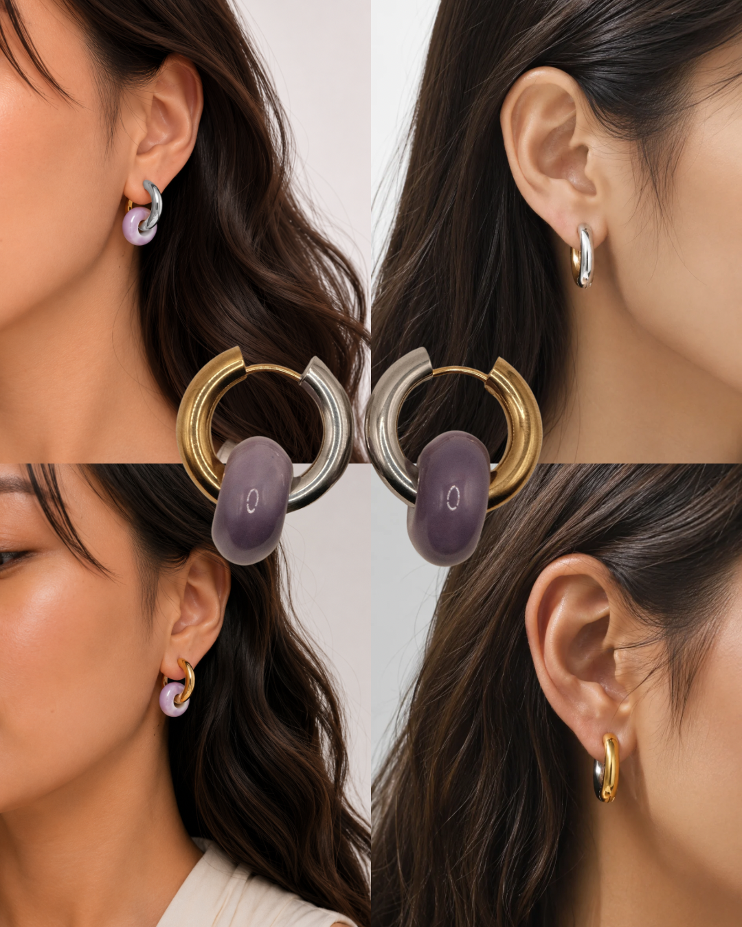 Froot Loops Hoop Earrings