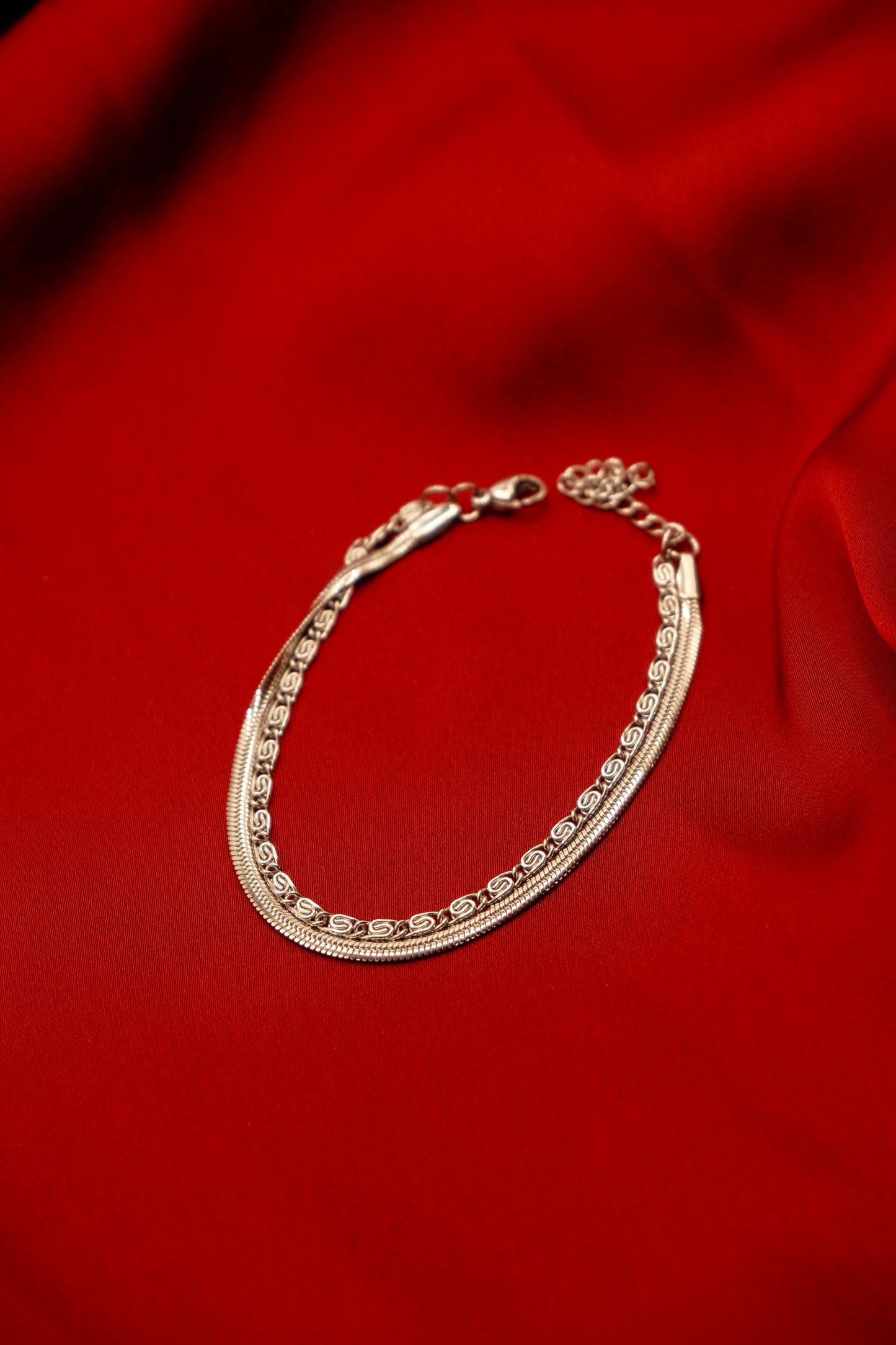 Cuban Chain Silver Bracelet