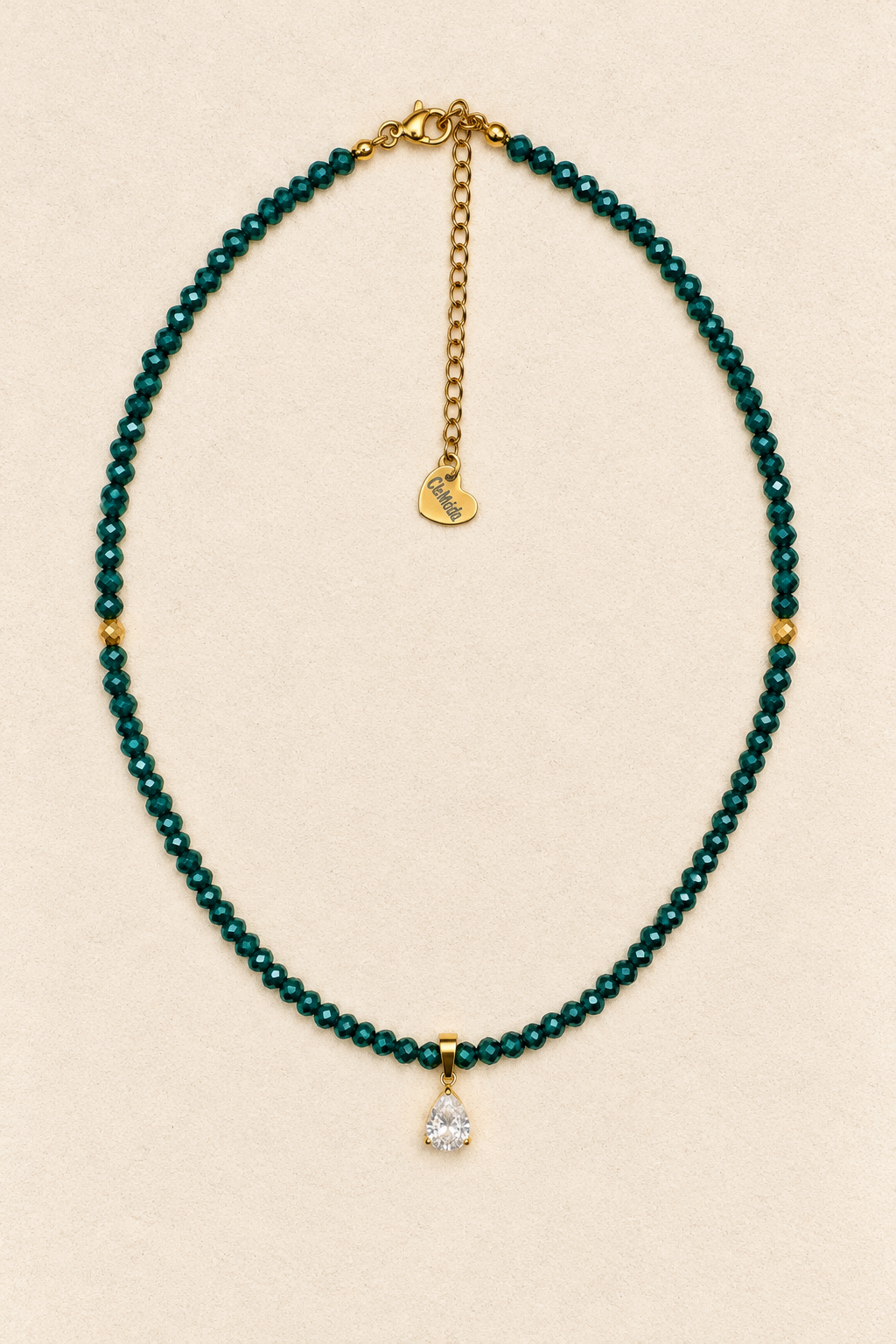Verde Waterdrop Necklace