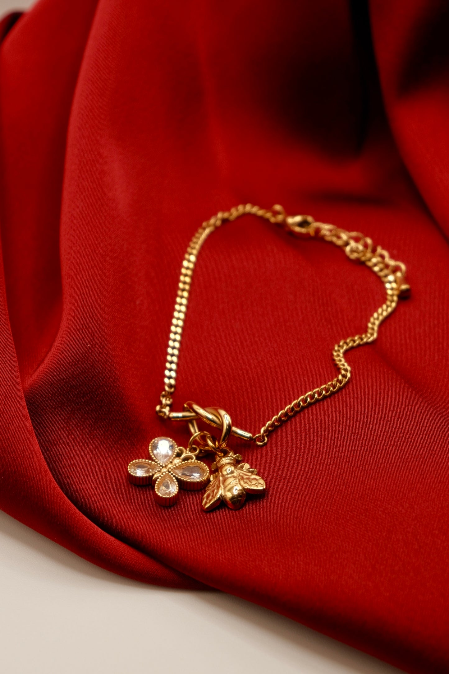 Honey Bloom Charm Bracelet