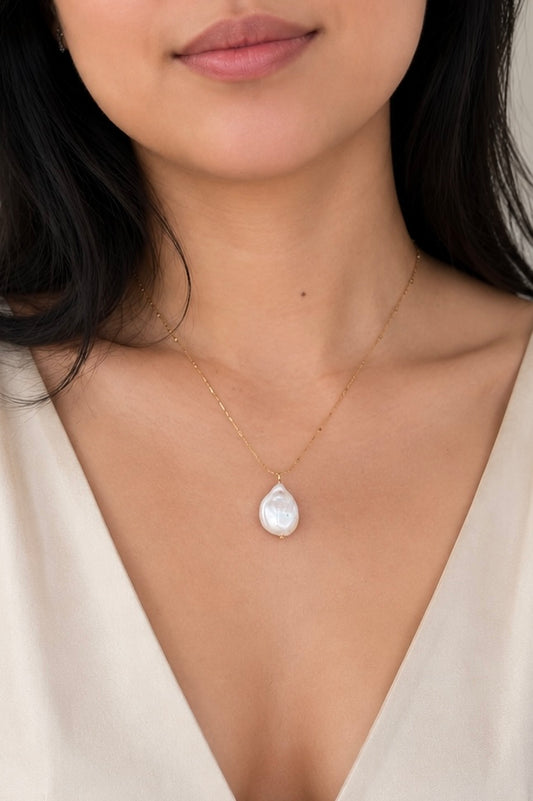 Marina Baroque Freshwater Pearl Necklace