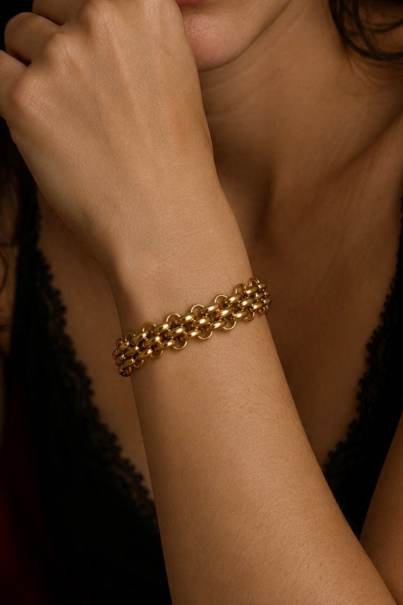 Cuban Link Gold Bracelet