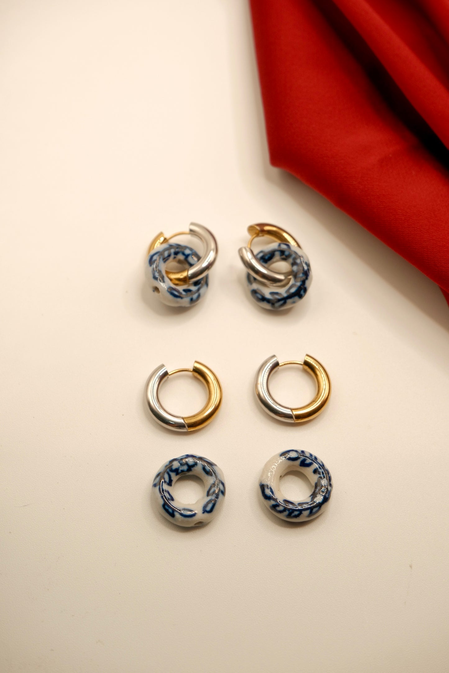 3-way Pop Loops Hoop Earrings