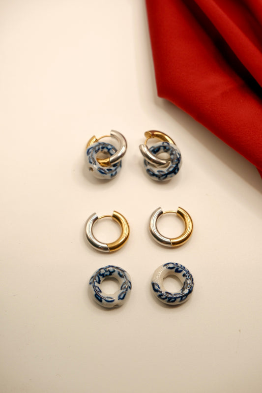3-way Pop Loops Hoop Earrings