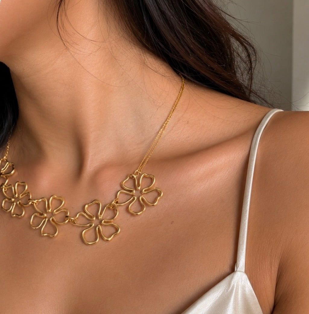 Fleur Charm Necklace