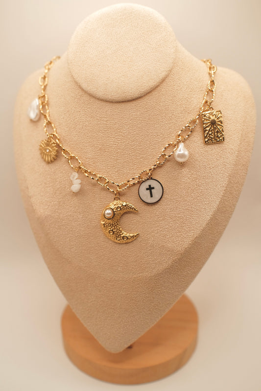 Trinity Charm Necklace