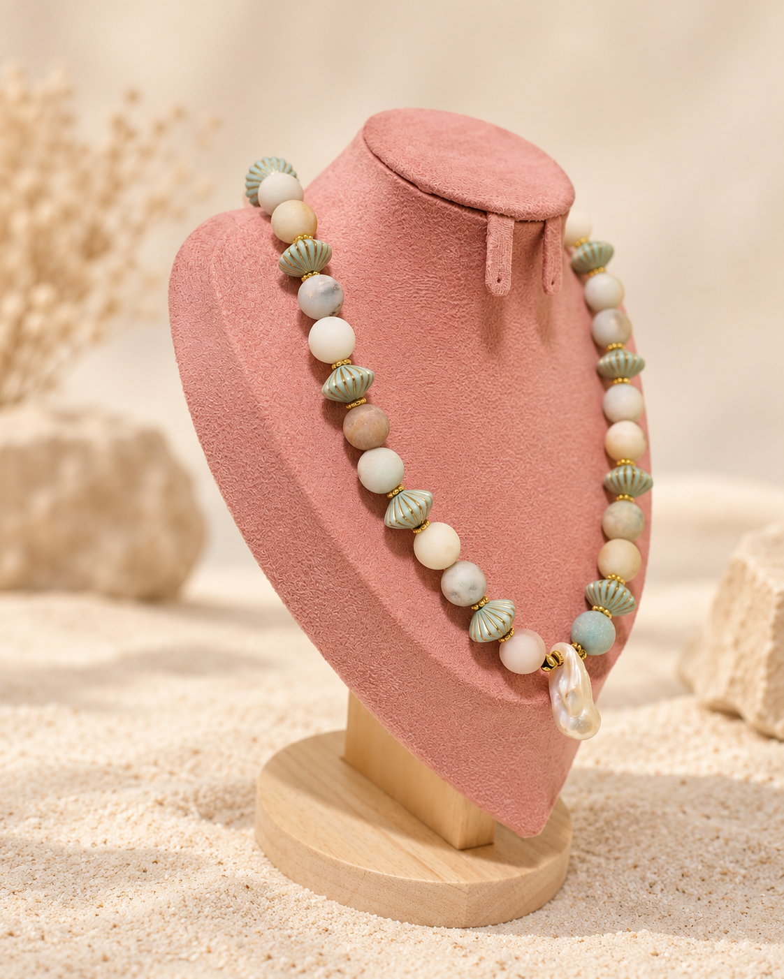 Brisa Necklace (Amazonite)