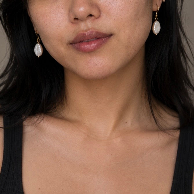 Marina Baroque Pearl Earrings