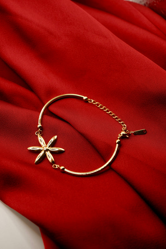 Dahlia Gold Bracelet