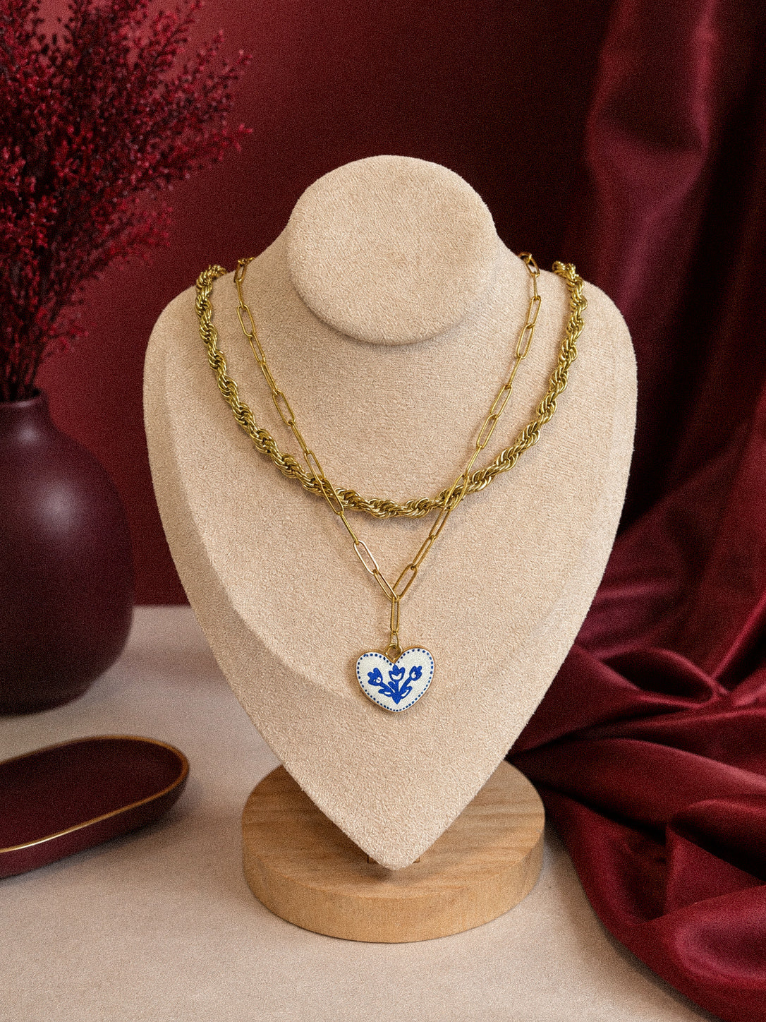 Colette Heart Necklace