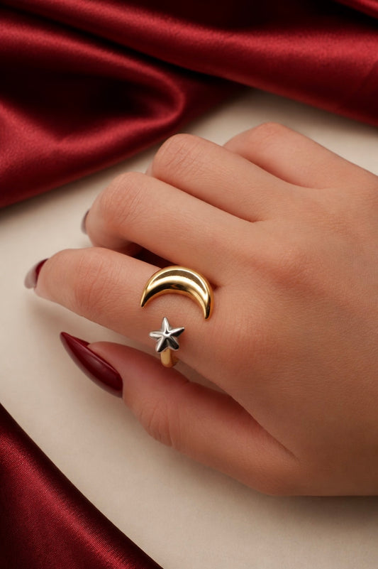 Celestia Two-toned Ring